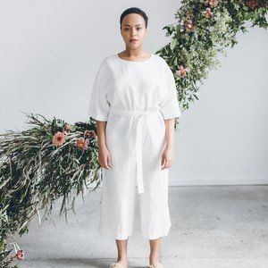 Linenfox 100% Linen Olivia Jumpsuit